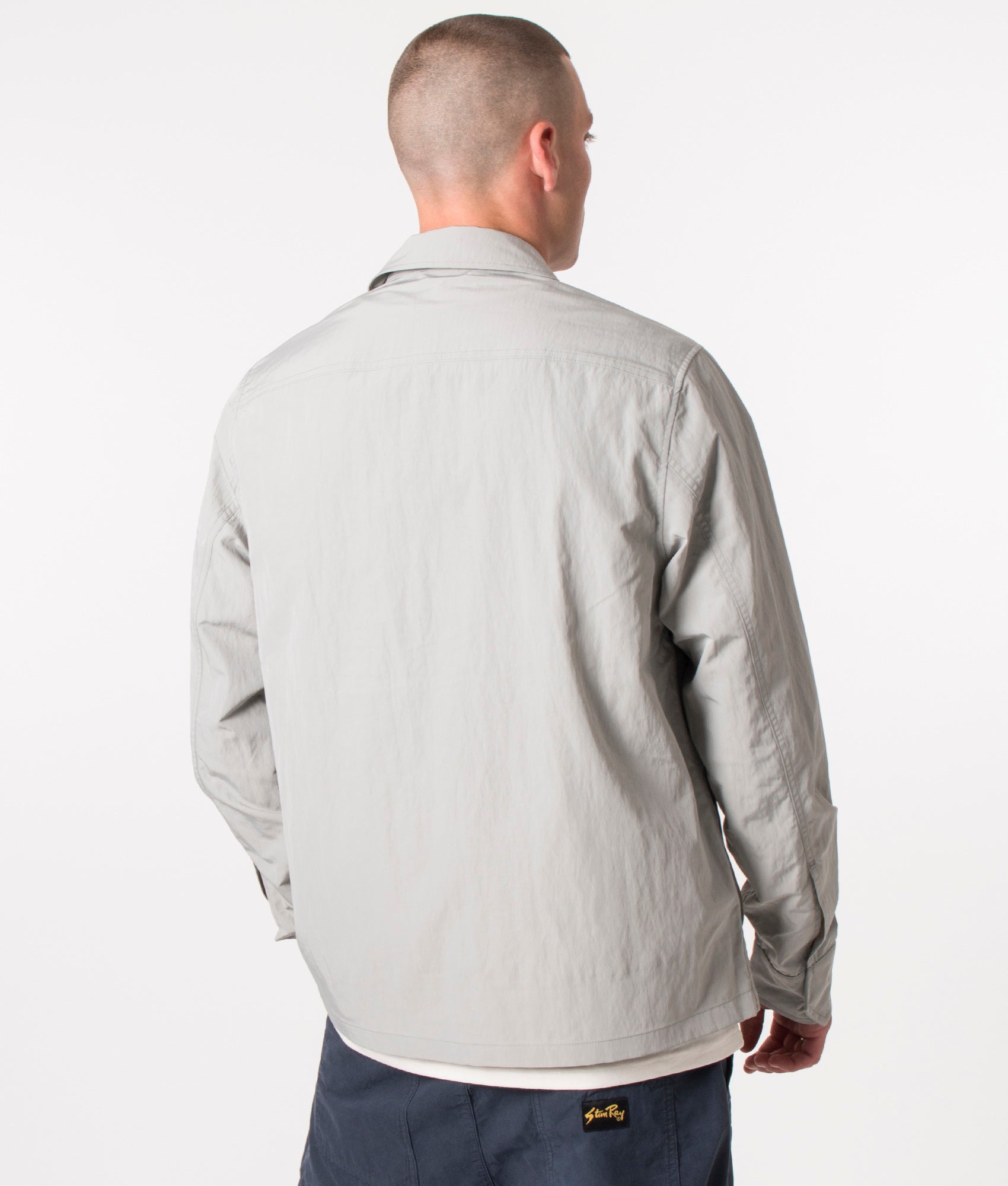 Zip-Through-Lightweight-Textured-Overshirt-Limestone-Fred-Perry-EQVVS