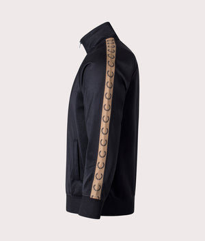 Contrast-Tape-Track-Top-Black/Shaded-Stone-Fred-Perry-EQVVS