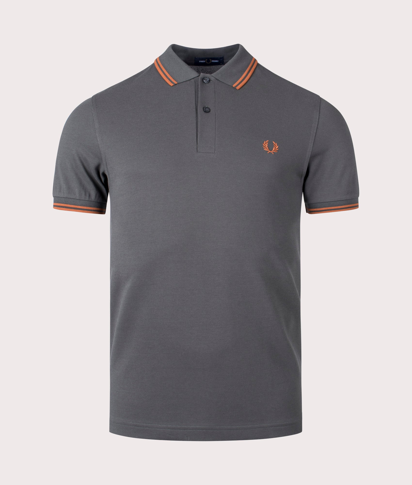 Fred Perry Twin Tipped Polo Shirt - Field Green - EQVVS - Front