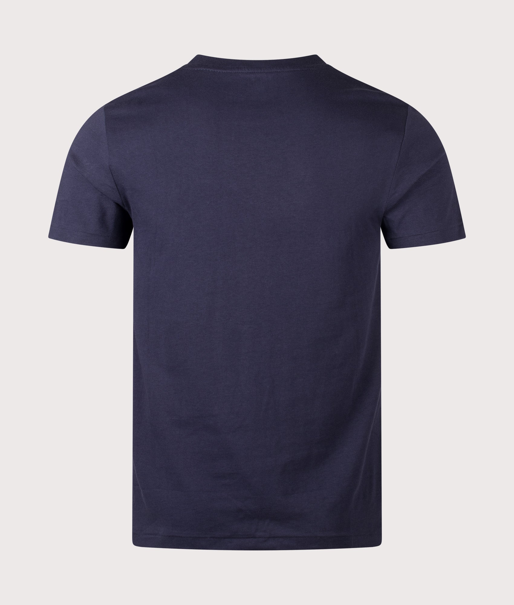 Polo Ralph Lauren Custom Slim Fit T-Shirt in Ink at EQVVS Menswear. Back shot.