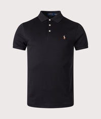 Slim Fit Soft Touch Pima Polo Shirt: Core 002 Polo Black 