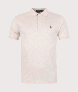 Slim Fit Soft Touch Pima Polo Shirt State Heather Polo Ralph