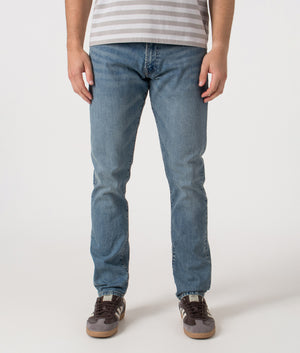 Slim Fit Sulliivan Strecth Jeans by Polo Ralph Lauren in Dixon Stretch. Shot by EQVVS. Front shot.