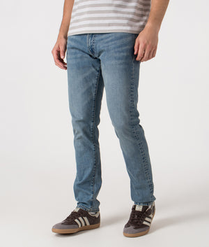 Slim Fit Sulliivan Strecth Jeans by Polo Ralph Lauren in Dixon Stretch. Shot by EQVVS. Front angled shot.