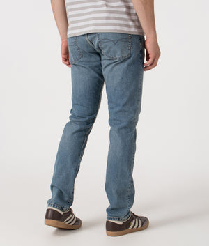 Slim Fit Sulliivan Strecth Jeans by Polo Ralph Lauren in Dixon Stretch. Shot by EQVVS. Back shot.