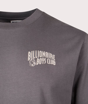 Billionaire Boys Club Small Arch Logo T-Shirt in Space Grey, 100% Featuring the Astronaut on the Upper back Detail Shot at EQVVS