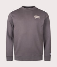 Small Arch Logo Sweatshirt: Space Grey 