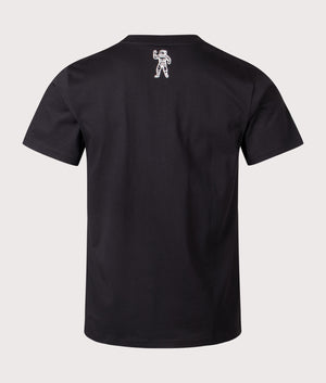 Arch Logo T-Shirt in Black. 100% Cotton | Billionaire Boys Club | Shot at EQVVS | Back shot  