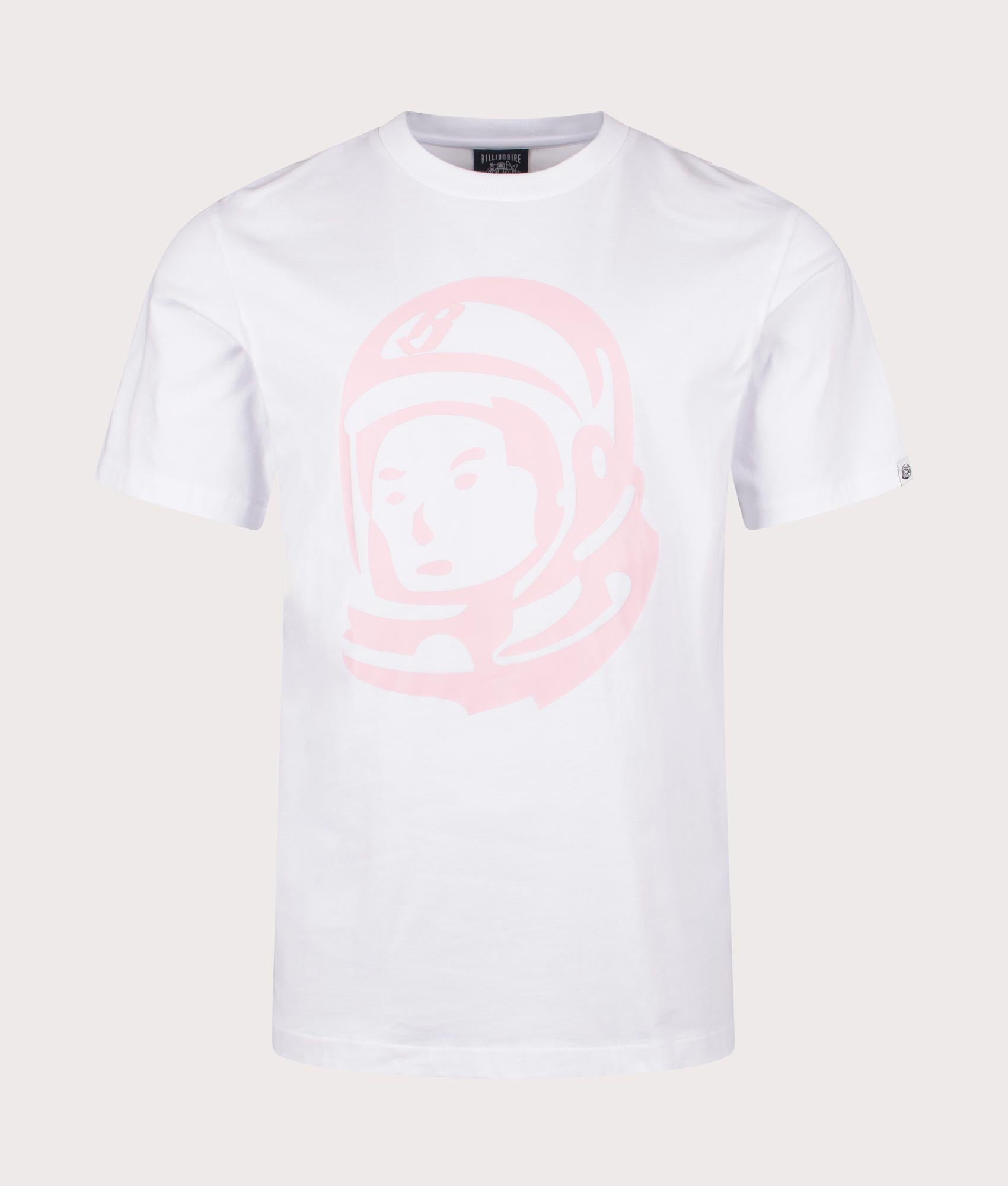 Astro Helmet T-Shirt in White by Billionaire Boys Club. EQVVS Shot. 