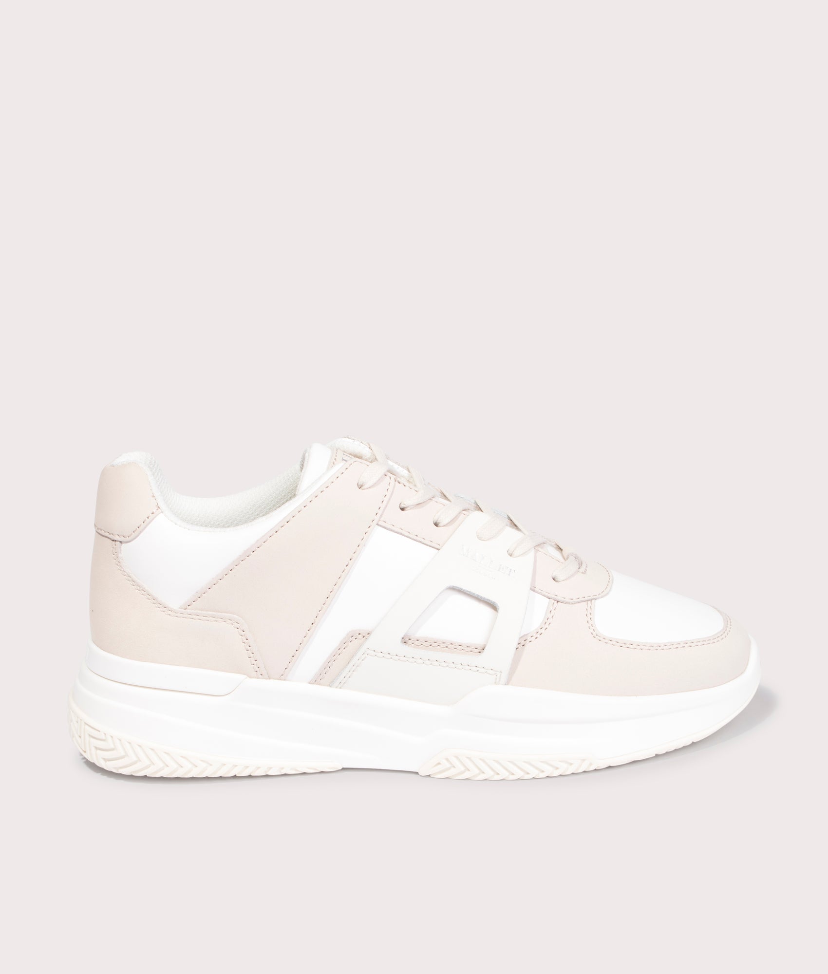 Marquess Sneakers Off-White Taupe | Mallet | EQVVS