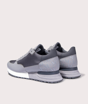 Mallet Popham Ballisatic Concrete Sneakers in Grey Back Shot at EQVVS