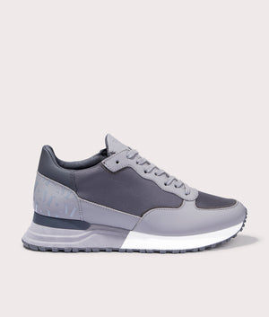 Mallet Popham Ballisatic Concrete Sneakers in Grey Side Shot at EQVVS
