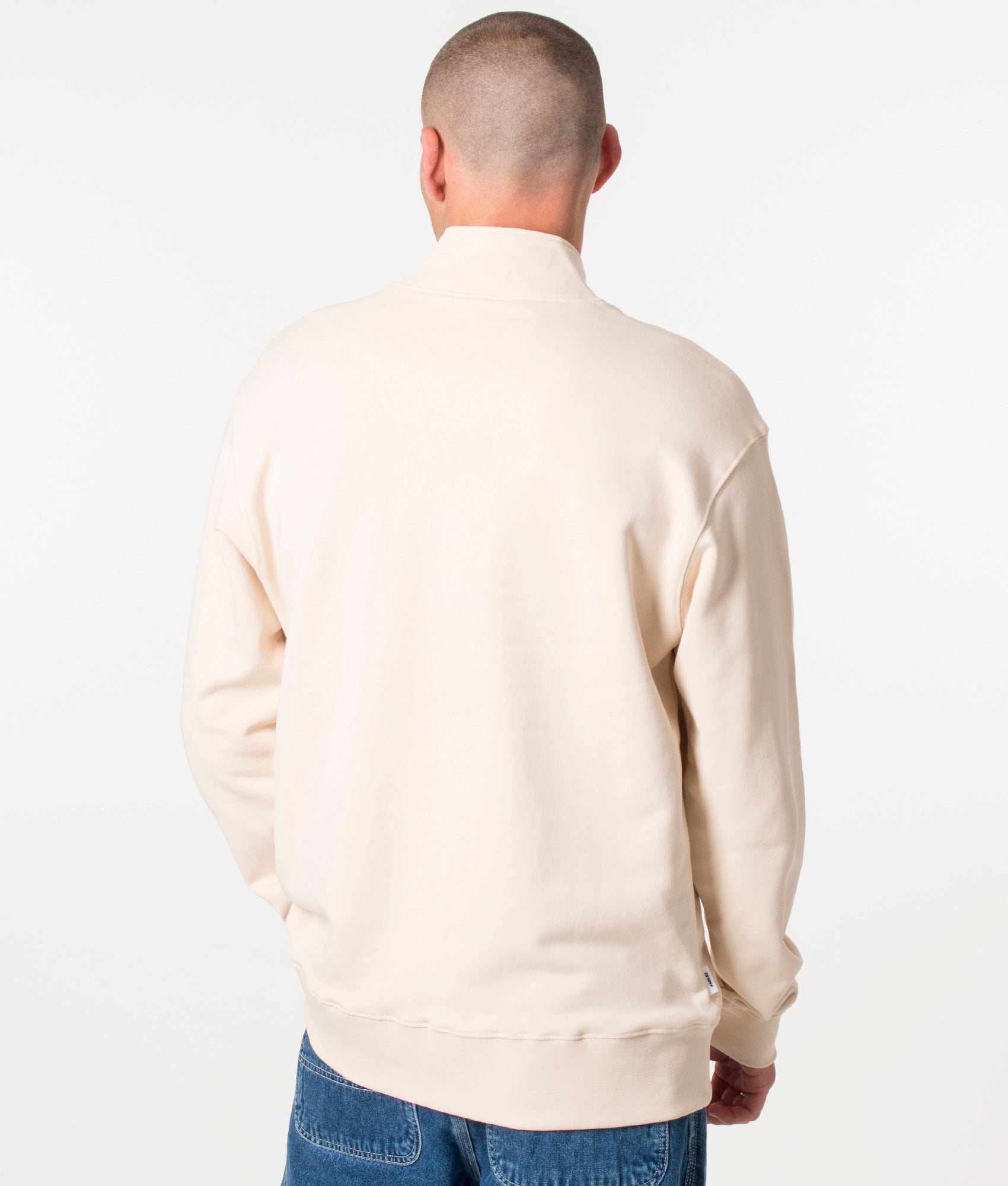 Quarter-Zip-Ladsun-Sweatshirt-Ecru-Parlez-EQVVS