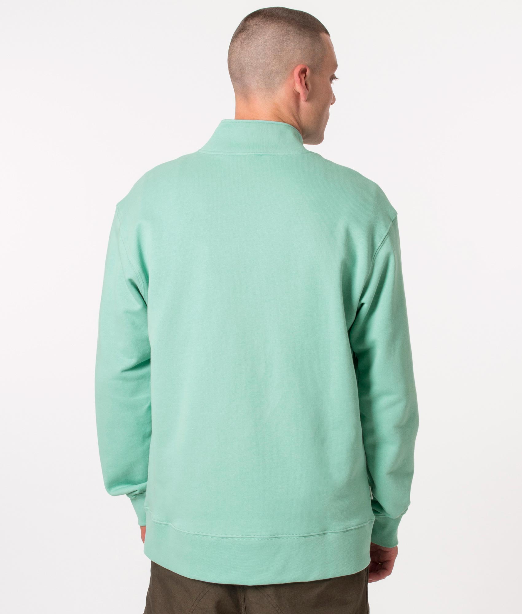 Quarter-Zip-Ladsun-Sweatshirt-Dusty-Aqua-Parlez-EQVVS