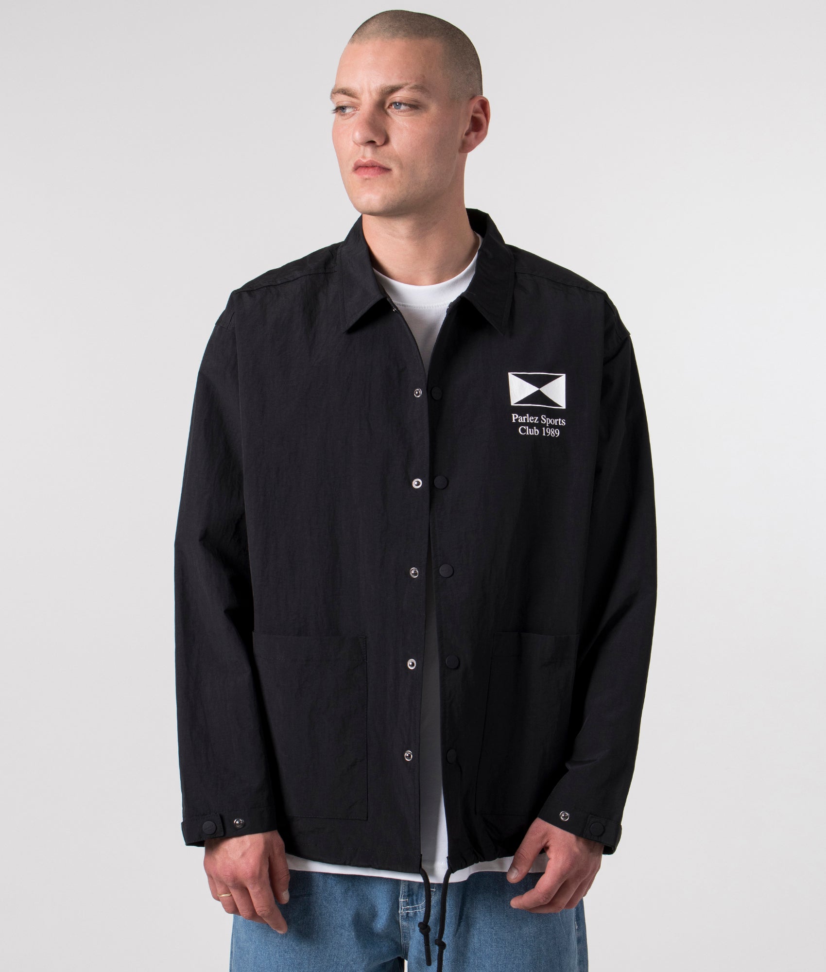 Ferdinand-Coach-Jacket-Black-Parlez-EQVVS