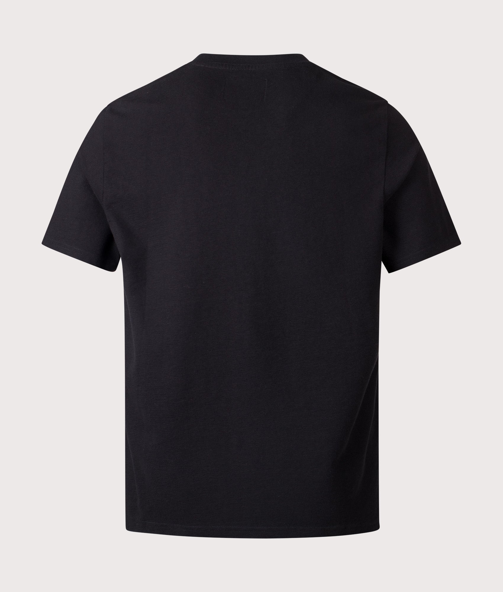 Dean T-Shirt in Black | 100% Organic Cotton | Wax London | EQVVS | Back shot 