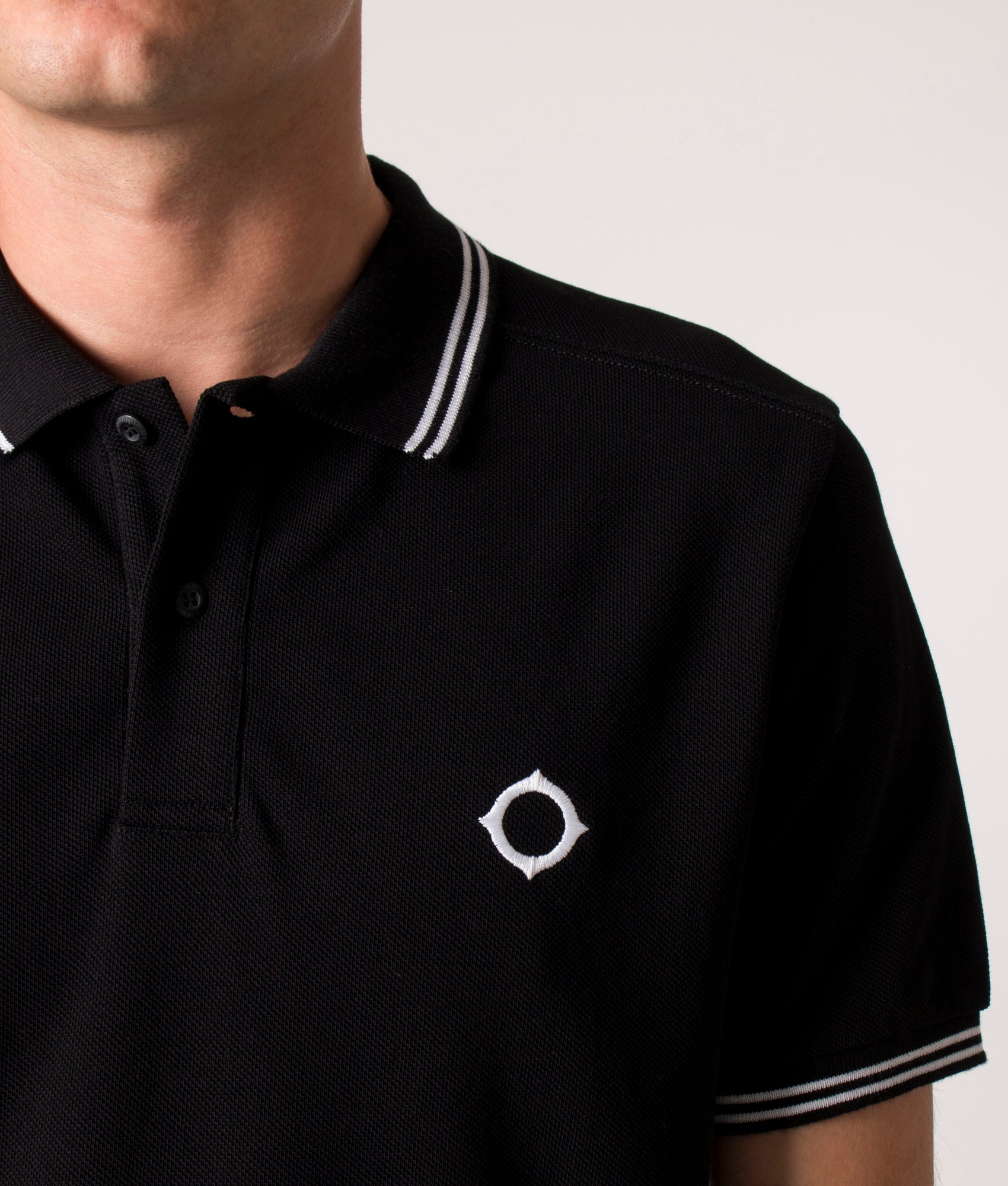 ma strum black polo