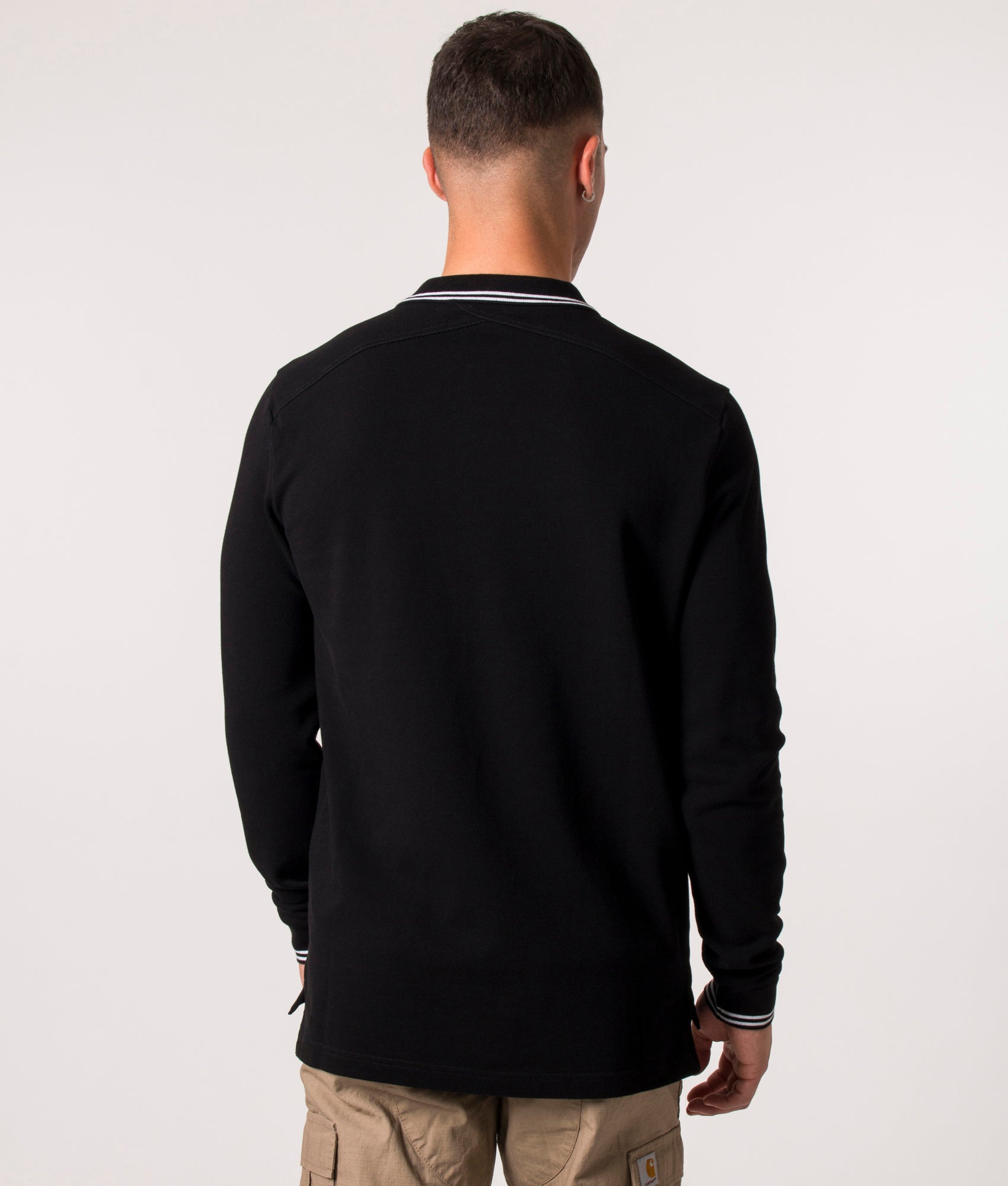 Long-Sleeve-Double-Tipped-Polo-Shirt-Black-Ma.Strum-EQVVS
