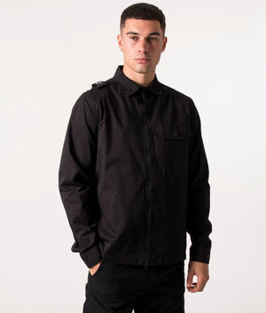Full-Zip-Overshirt-Black-MA.Strum-EQVVS