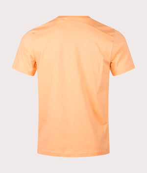 MA.Strum Icon Tee T-Shirt in Peach, 100% Cotton Back Shot EQVVS