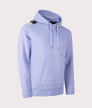 MA.Strum Core Overhead Hoodie in Lavender, 100% Cotton Side Shot at EQVVS