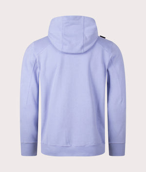MA.Strum Core Overhead Hoodie in Lavender, 100% Cotton Back Shot at EQVVS