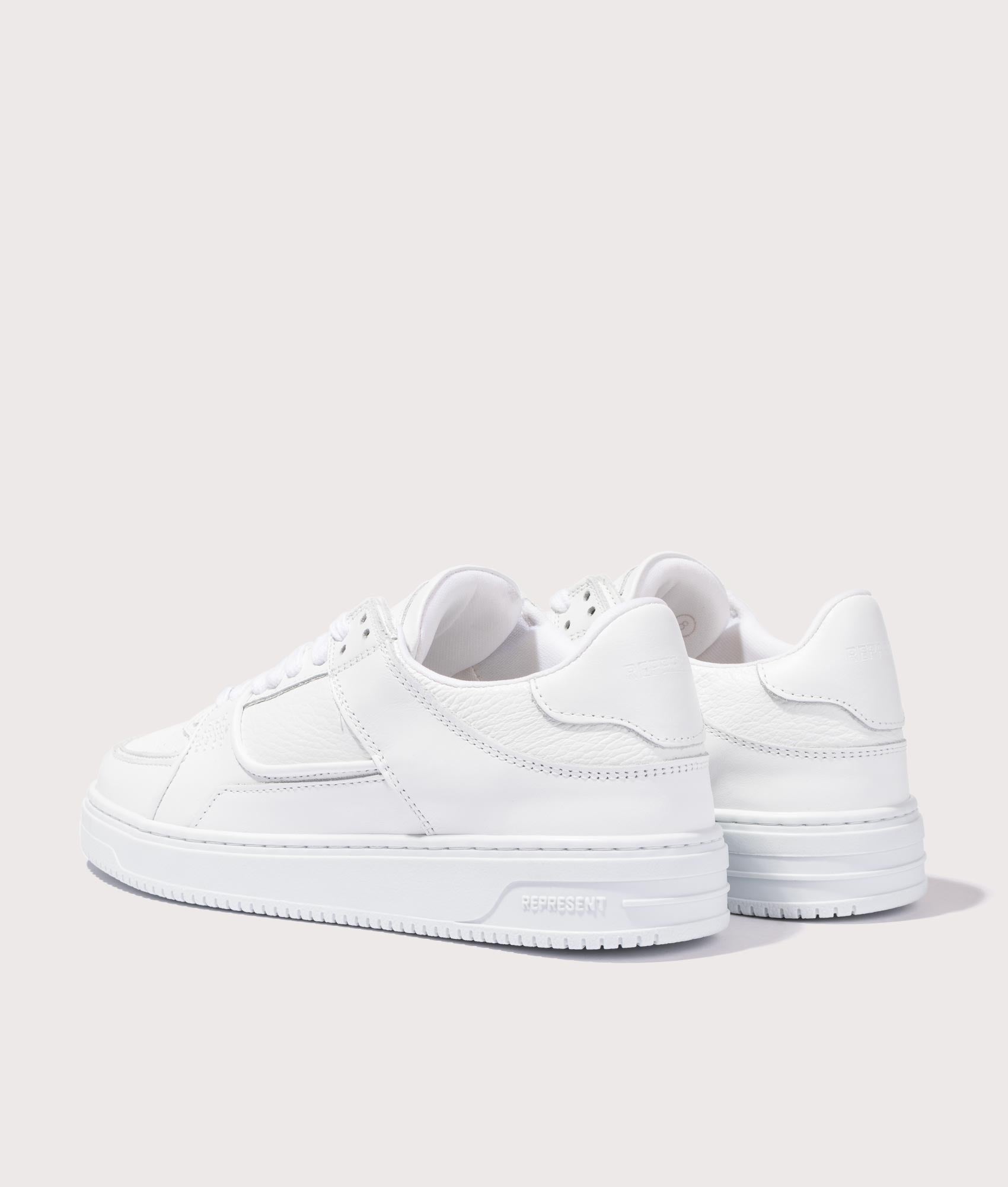 REPRESENT Apex Sneakers white back shot EQVVS