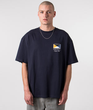 Oversized-Brandons-T-Shirt-Navy-Parlez-EQVVS