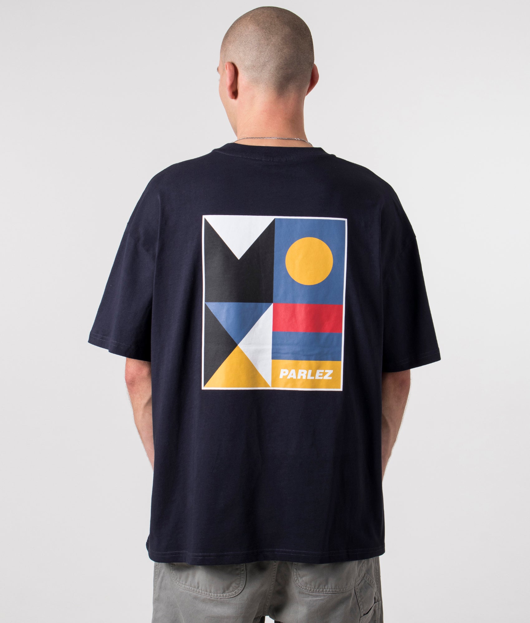 Oversized-Brandons-T-Shirt-Navy-Parlez-EQVVS