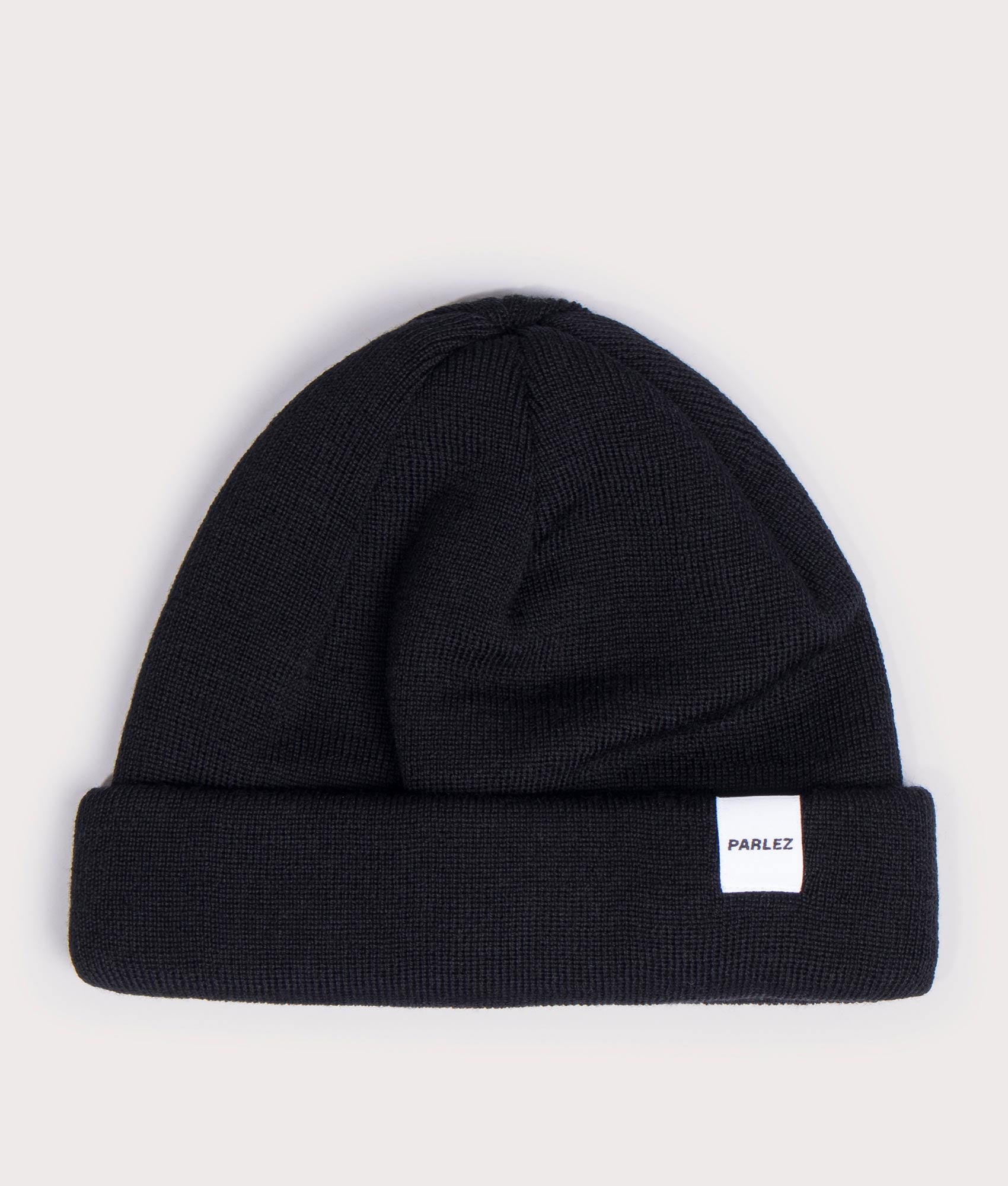 Flatholm-Beanie-Black-Parlez-EQVVS
