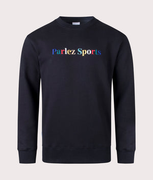 Leaf Sweatshirt Black - Parlez - EQVVS 