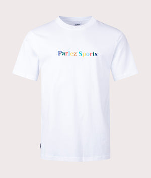 Leaf T-Shirt in White - Parlez - EQVVS
