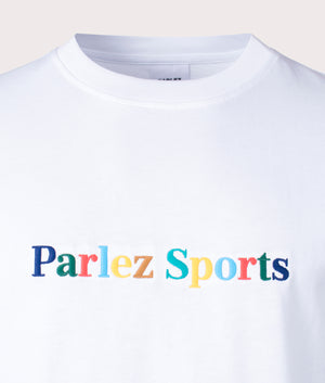Leaf T-Shirt in White - Parlez - EQVVS