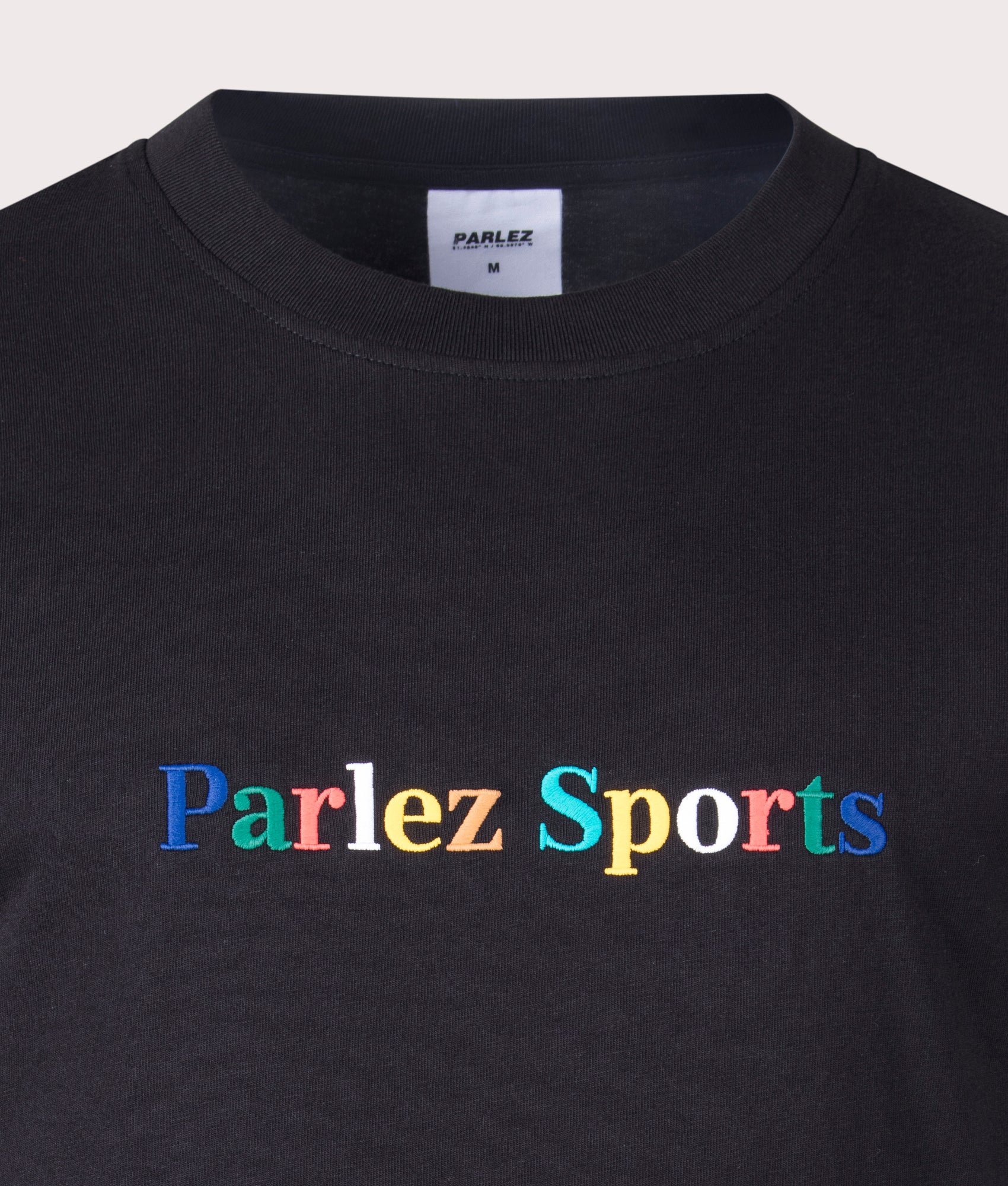 Leaf T-Shirt in Black - Parlez - EQVVS