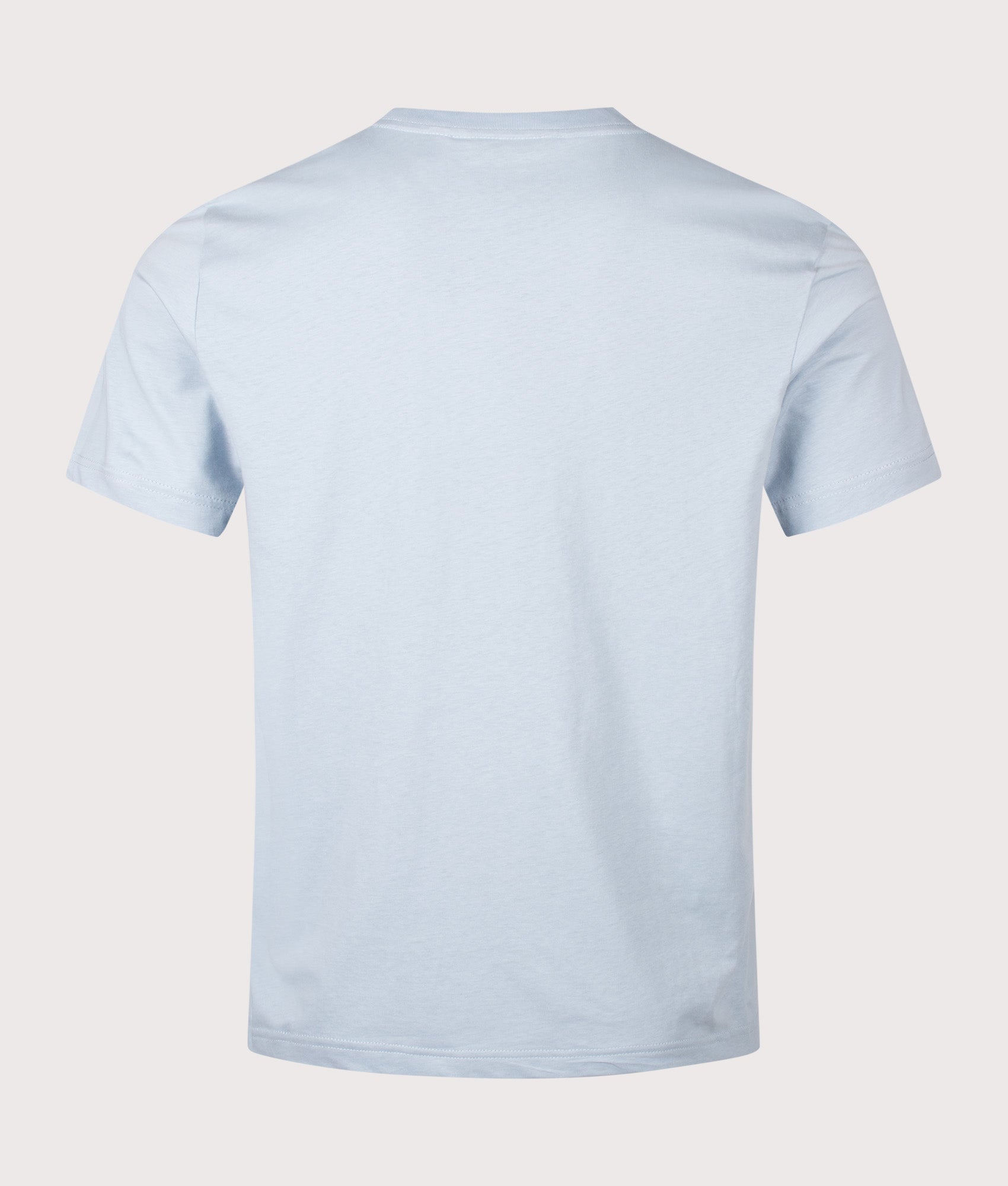 Cowes T-Shirt in Fog Blue by Henri-Lloyd. Shot by EQVVS. Back shot.