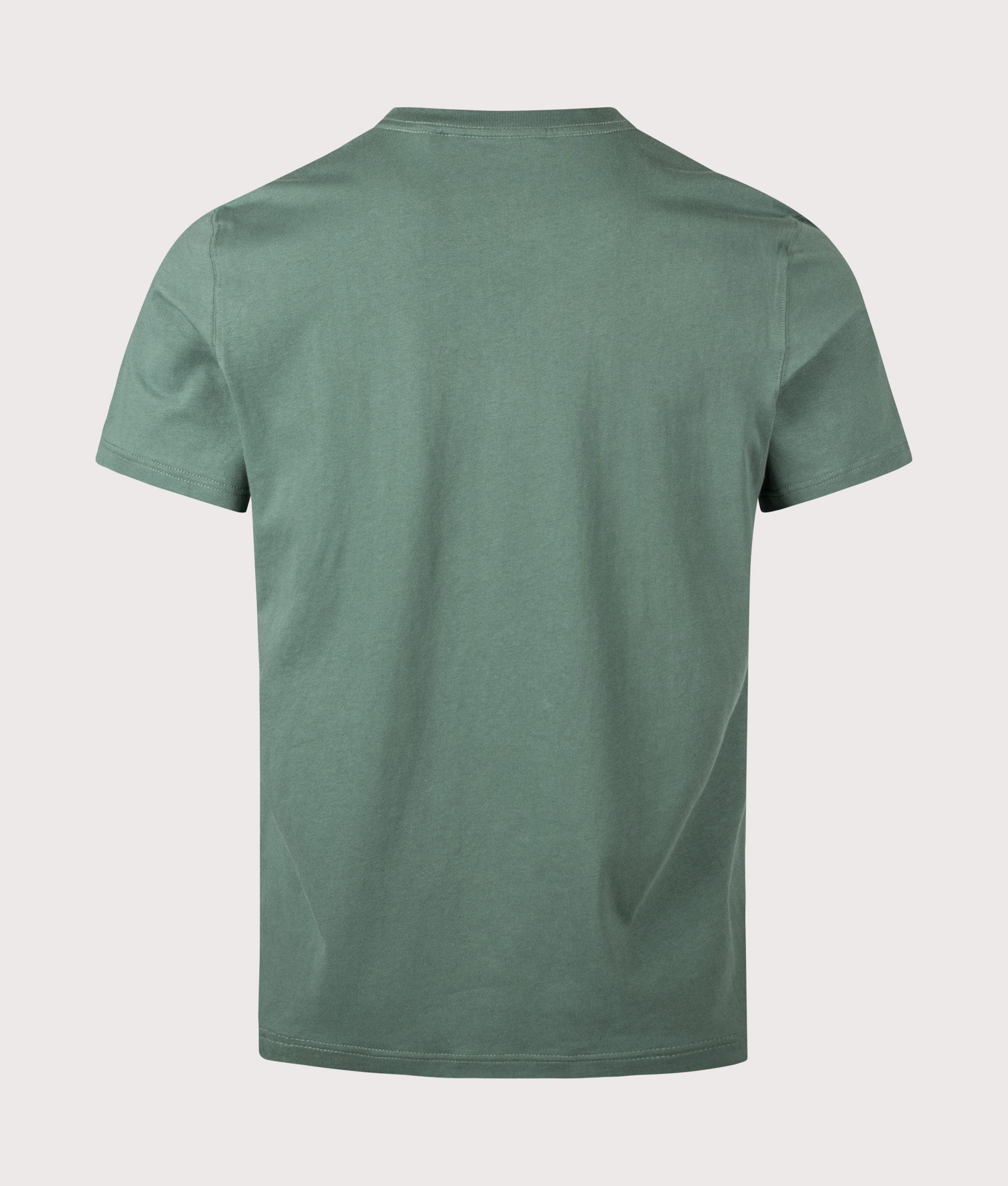 Henri-Lloyd Calshot T-Shirt in Lake Green at EQVVS Menswear. Back shot.