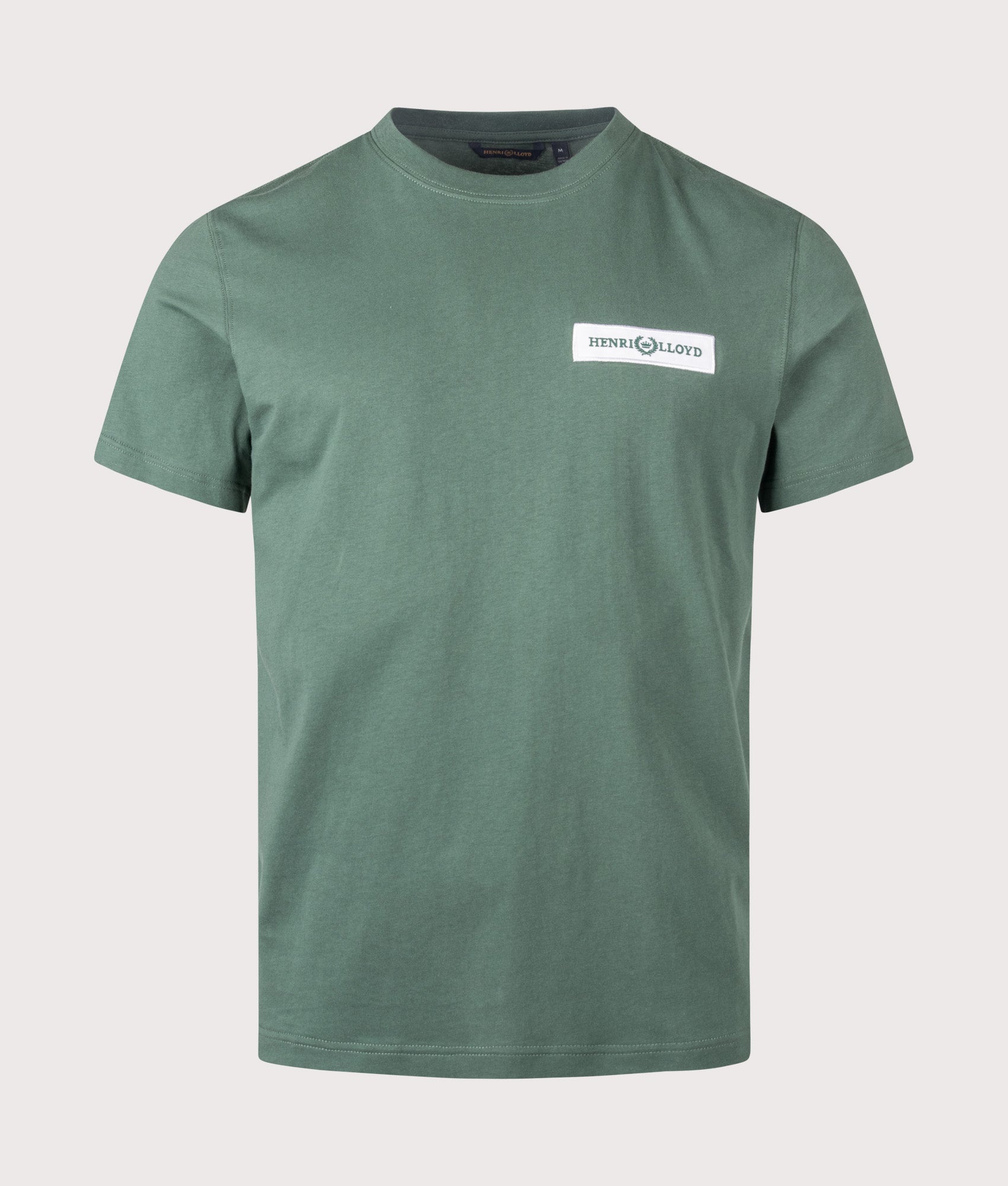 Henri-Lloyd Calshot T-Shirt in Lake Green at EQVVS Menswear. Front shot.