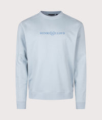 Regular Fit Lytham Crew Neck Sweatshirt: 640 Fog Blue 