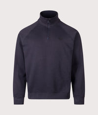 Hayle Quarter Zip Sweatshirt: 630 Dark navy 