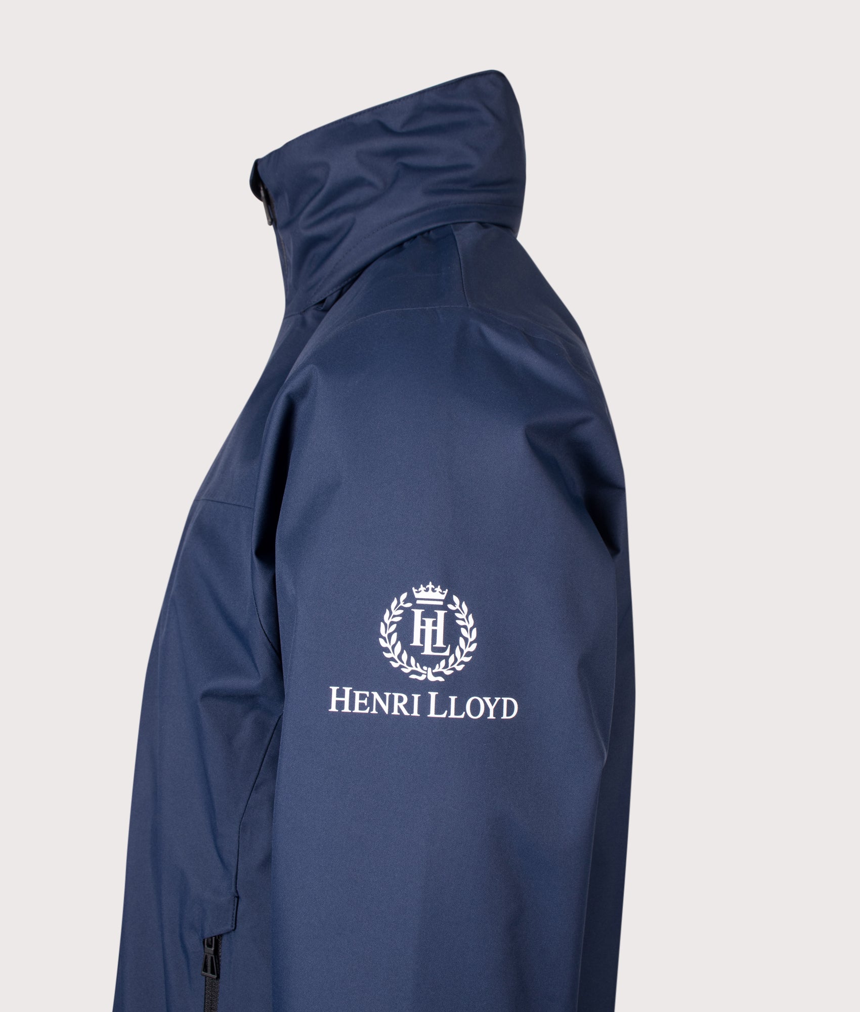 Cool Breeze Jacket in Navy Blue by Henri-Lloyd. Shot by EQVVS. Detail shot.