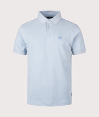 Falmouth Polo Shirt: 640 Fog Blue 