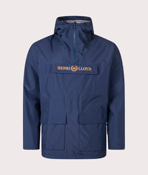 Viking Smock Coat in Navy Blue | 100% Recycled Polyester | Henri Lloyd | EQVVS | Front shot 