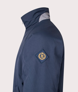 Jib Jacket in Navy | Recycled Nylon | Henri Lloyd | EQVVS | Side shot 