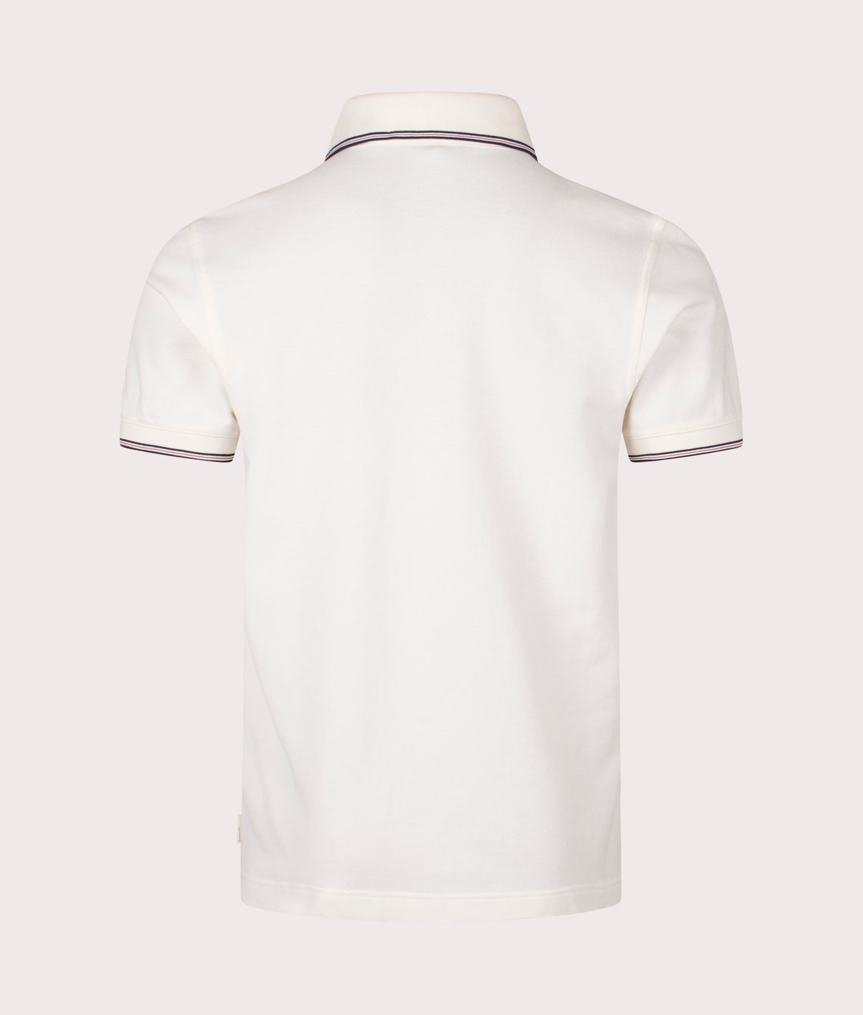 Henri Lloyd Penryn Polo Shirt in Off White at EQVVS. Back Shot.