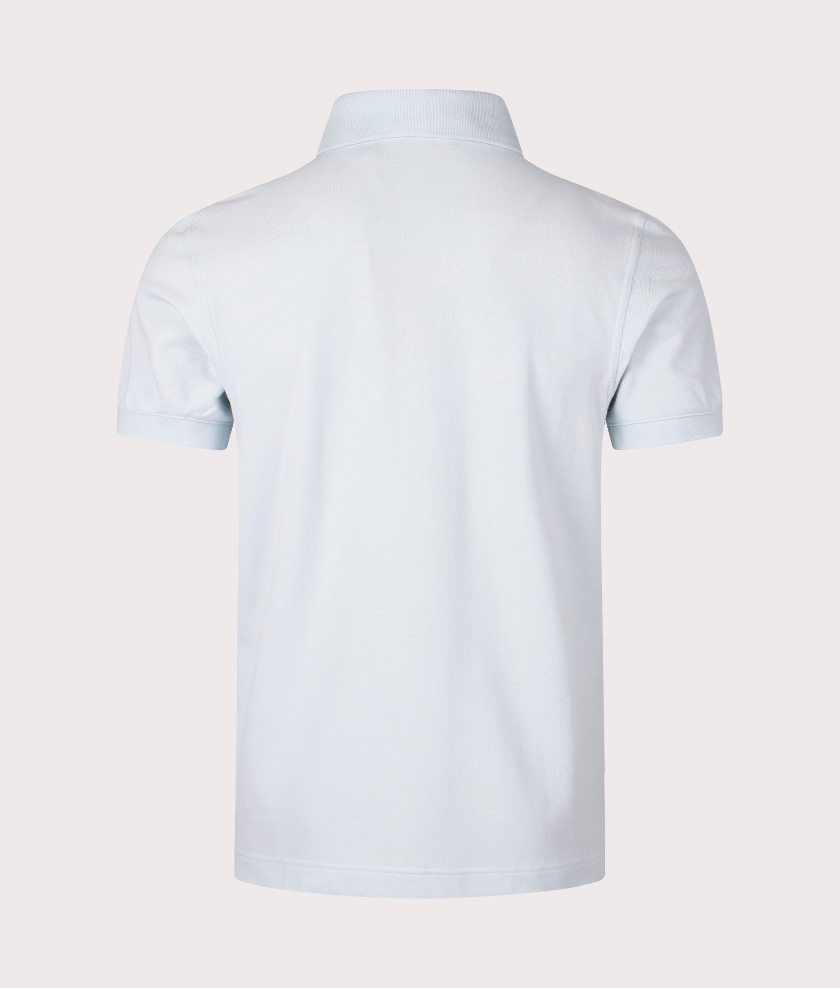 Henri Lloyd Falmouth Polo Shirt in Sky Blue at EQVVS. Back Shot.