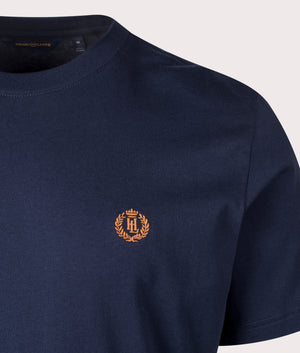 Cowes T-Shirt in Navy Blue Henri-Lloyd EQVVS - Main Image