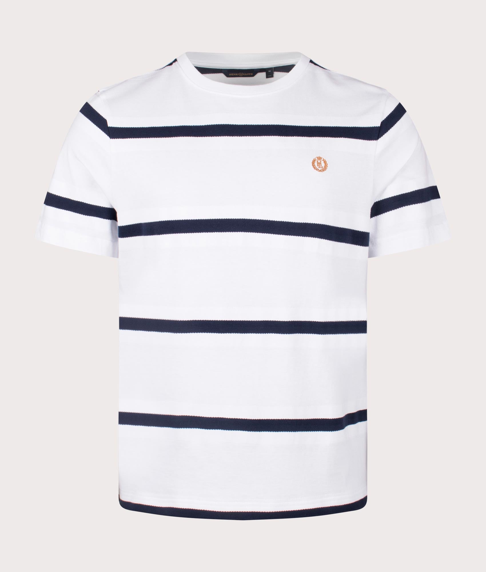 Henri-Lloyd Salcombe T-Shirt in White. Shot at EQVVS. Front shot