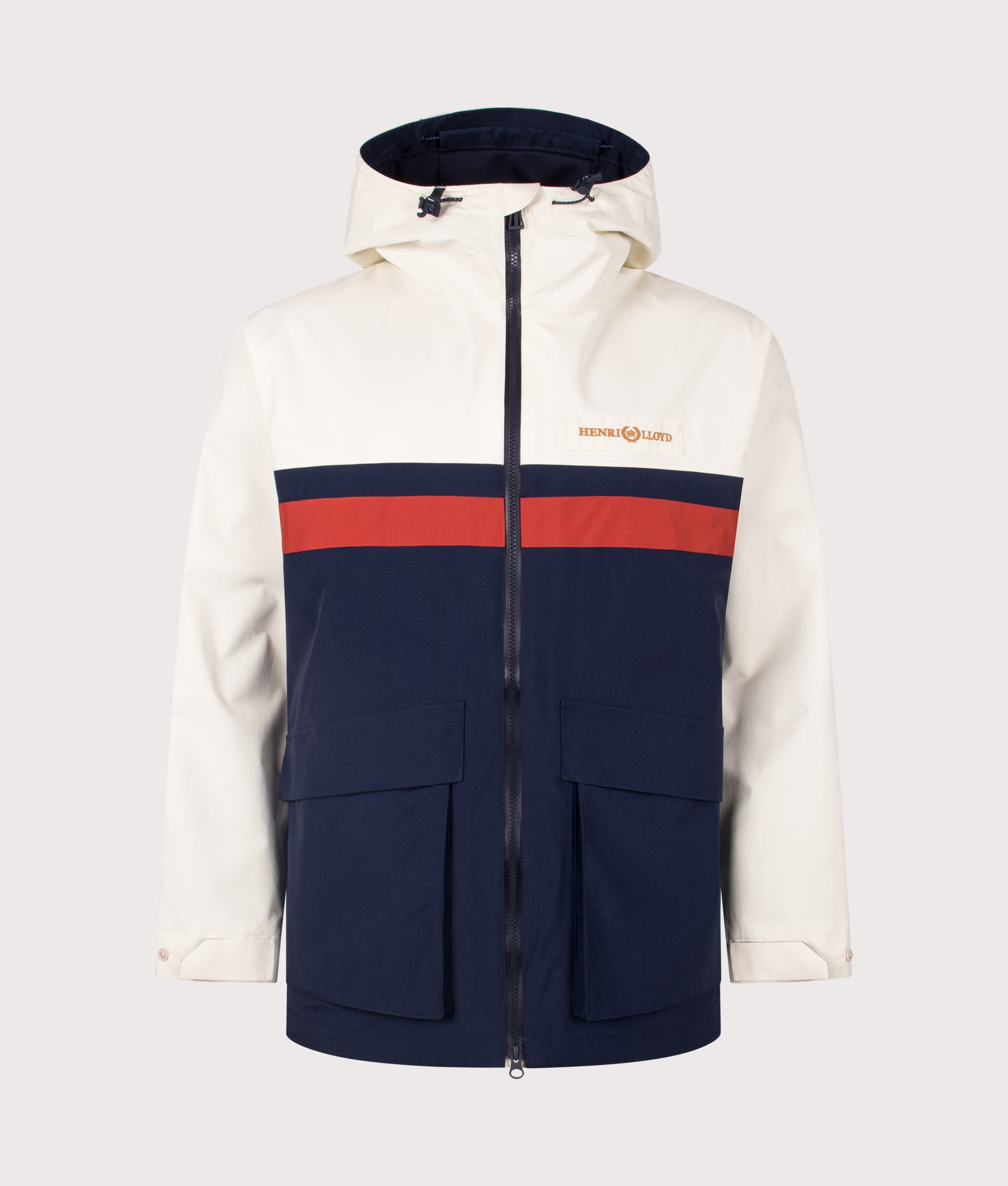 Henry Lloyd, Foremost Shell Jacket, Navy Blue, Eqvvs Menswear, front shot angle