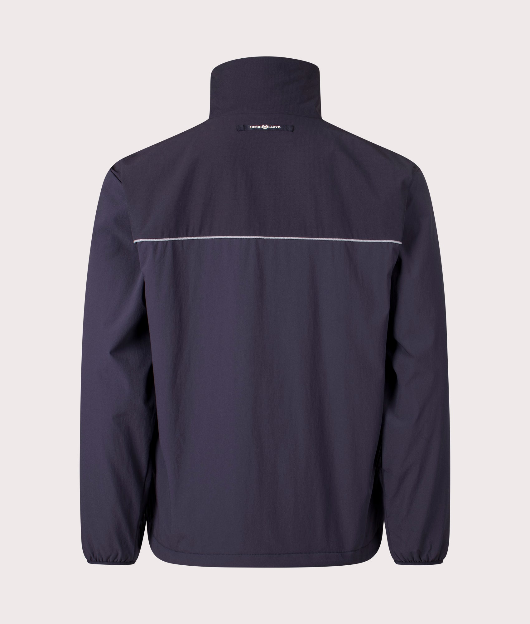 Gennaker Quarter Zip Sweatshirt in Dark Navy | Recycled Nylon Blend | Henri Lloyd | EQVVS | Back shot 
