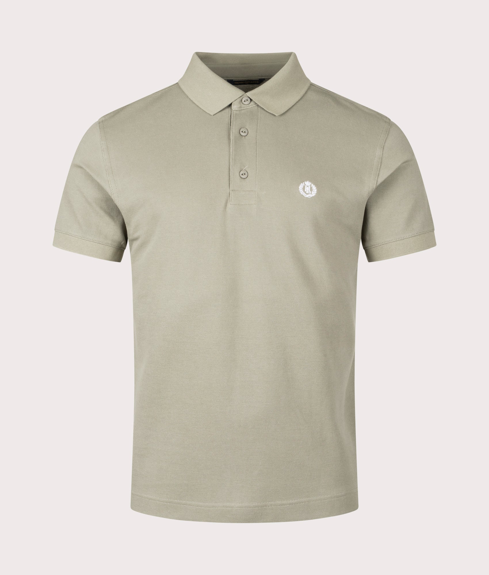 Falmouth Polo Shirt in Kelp | 100% Cotton | Henri Lloyd | EQVVS | Front shot 